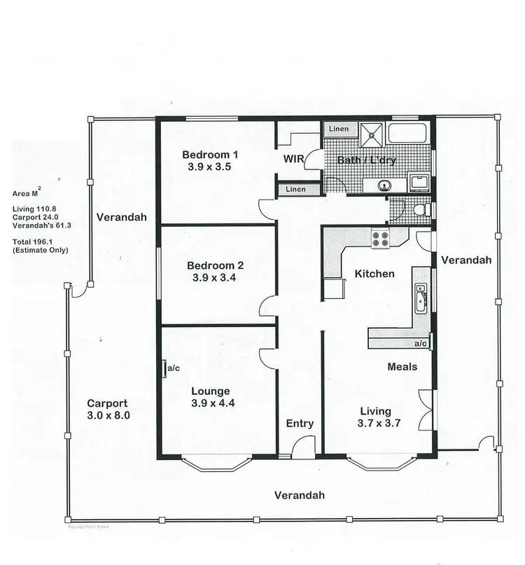 Floorplan of Homely house listing, 17 Altman Avenue, Victor Harbor SA 5211
