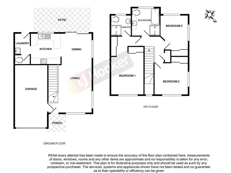 Floorplan of Homely townhouse listing, 16/62 Brandon Road, Runcorn QLD 4113