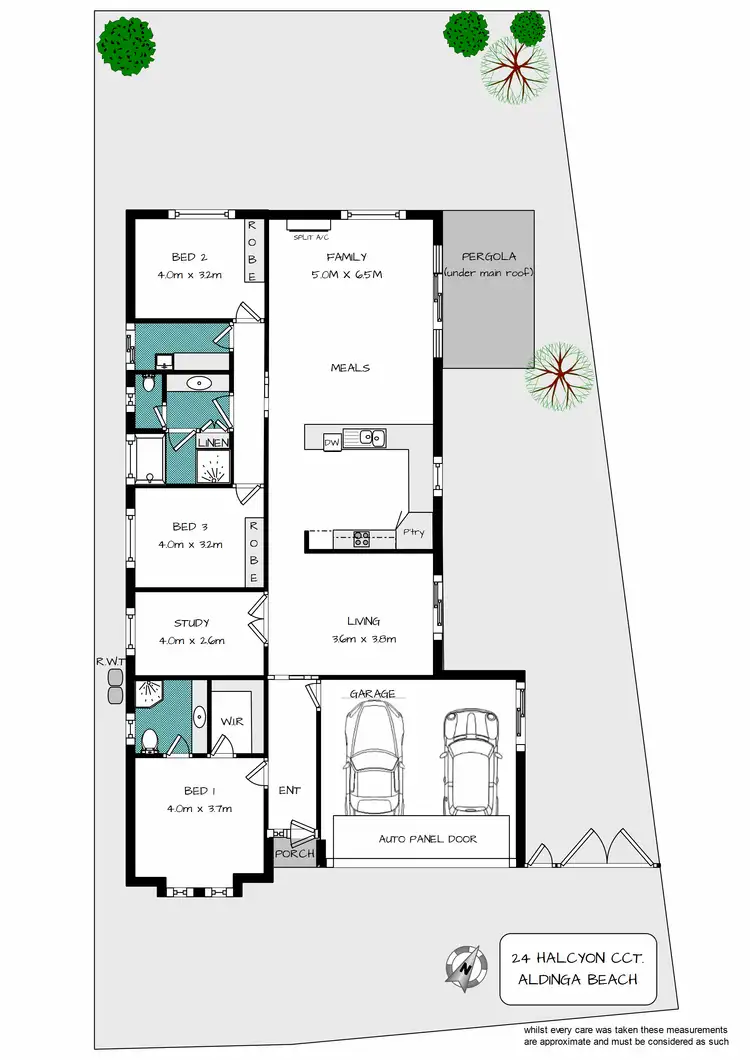 Floorplan of Homely house listing, 42 Halcyon Circuit, Aldinga Beach SA 5173