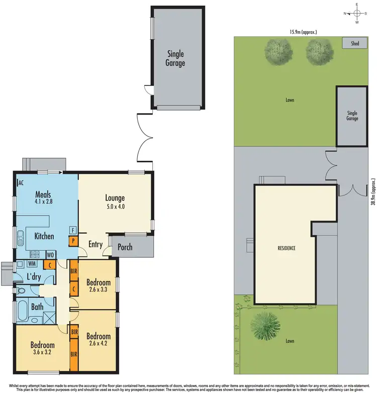 Floorplan of Homely house listing, 44 Girvan Circuit, Endeavour Hills VIC 3802