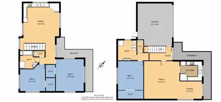 Floorplan of Homely house listing, 2/2 Bennett Street, Boronia VIC 3155