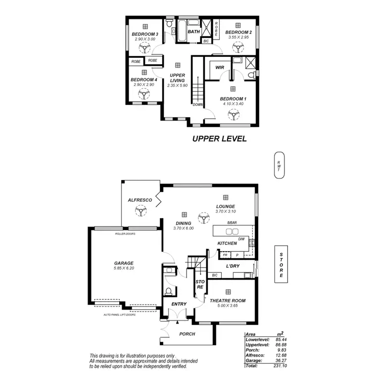 Floorplan of Homely house listing, 12a Jury Avenue, Rostrevor SA 5073
