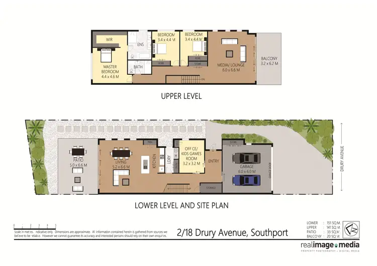 Floorplan of Homely townhouse listing, 2/18 Drury Avenue, Southport QLD 4215