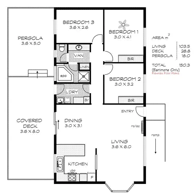 Floorplan of Homely house listing, 2 Glassenbury Street, Goolwa Beach SA 5214