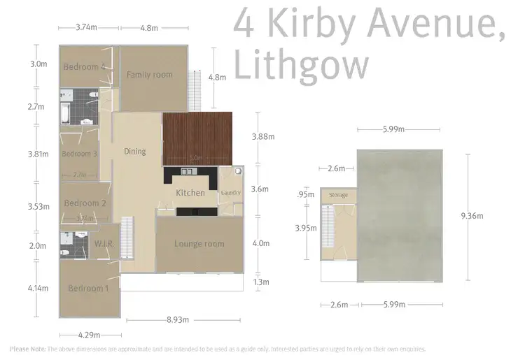 Floorplan of Homely house listing, 4 Kirby Avenue, Lithgow NSW 2790