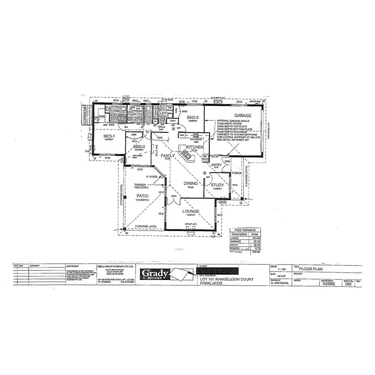 Floorplan of Homely house listing, 13 Rangeleigh Court, Mount Louisa QLD 4814