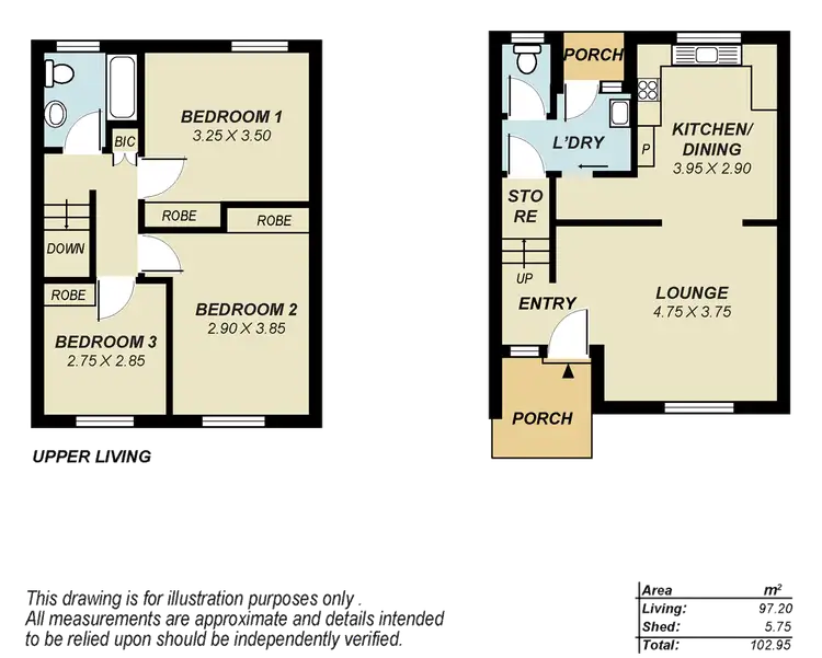 Floorplan of Homely house listing, 56 Adrian Street, Ingle Farm SA 5098