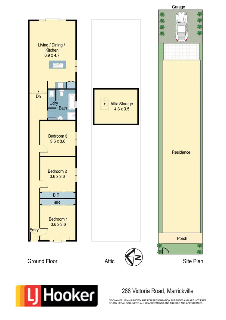 Floorplan of Homely house listing, 288 Victoria Rd, Marrickville NSW 2204