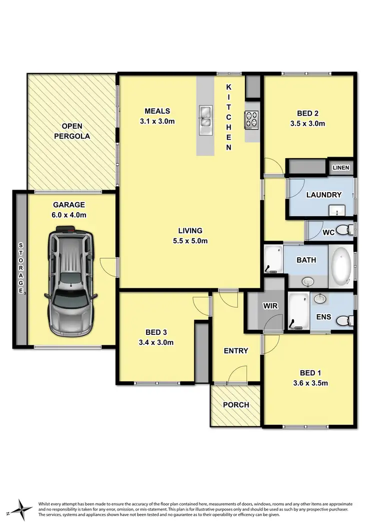 Floorplan of Homely townhouse listing, 2/15 Parkway Place, Clifton Springs VIC 3222
