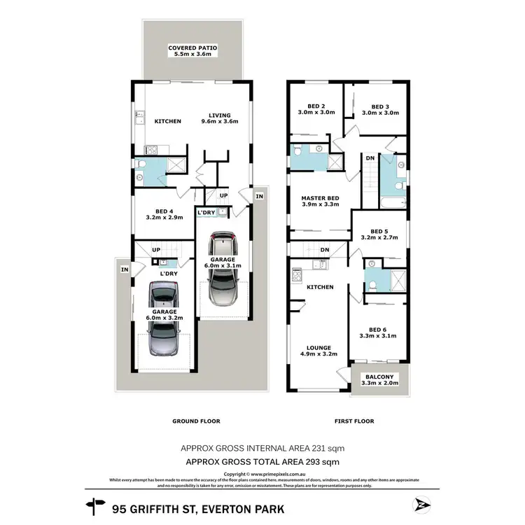 Floorplan of Homely house listing, 95 Griffith Street, Everton Park QLD 4053