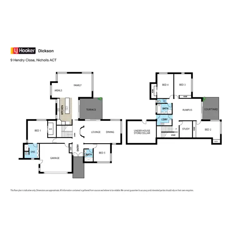 Floorplan of Homely house listing, 9 Hendry Close, Nicholls ACT 2913