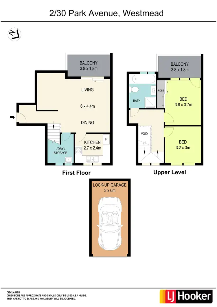 Floorplan of Homely apartment listing, 2/30 Park Avenue, Westmead NSW 2145