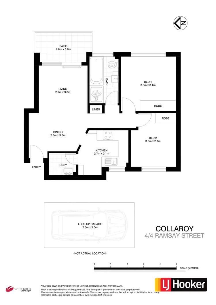 Floorplan of Homely unit listing, 4/4 Ramsay Street, Collaroy NSW 2097