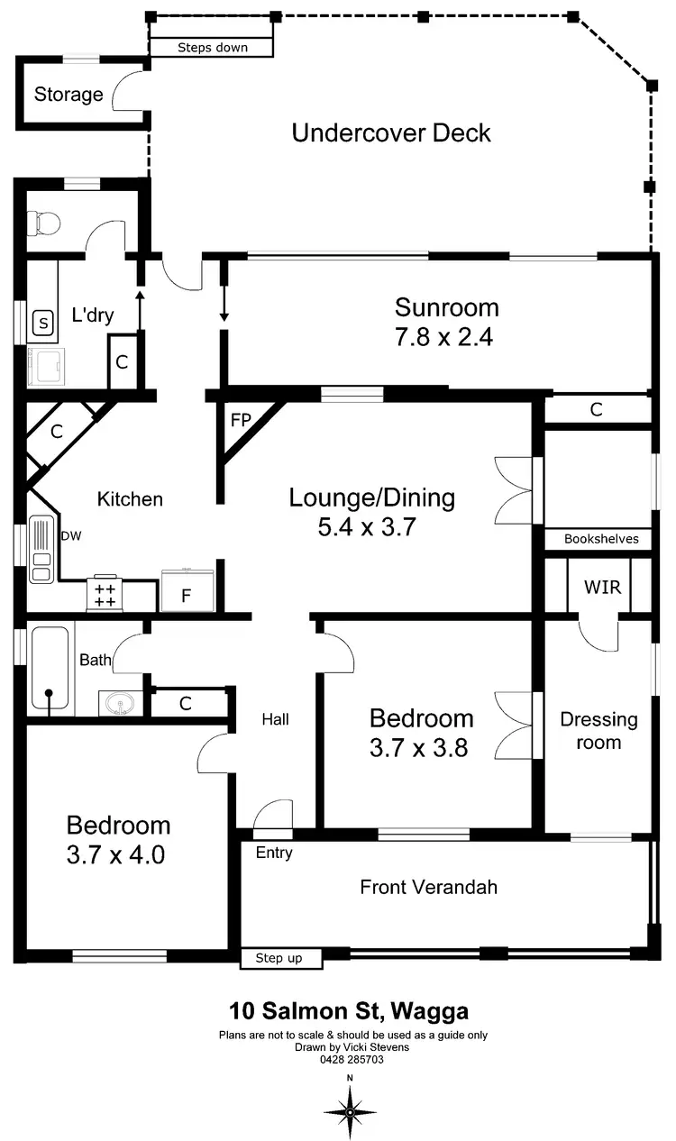 Floorplan of Homely house listing, 10 Salmon Street, Wagga Wagga NSW 2650