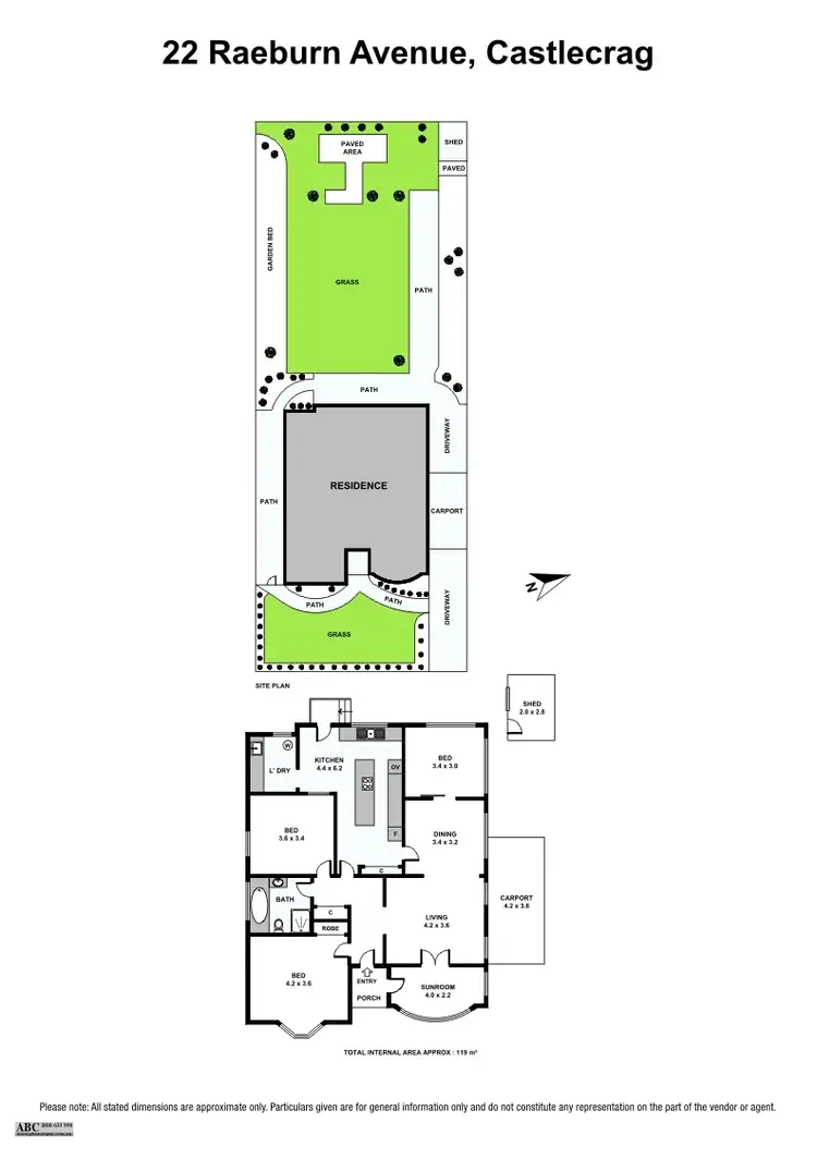 Floorplan of Homely house listing, 22 Raeburn Avenue, Castlecrag NSW 2068