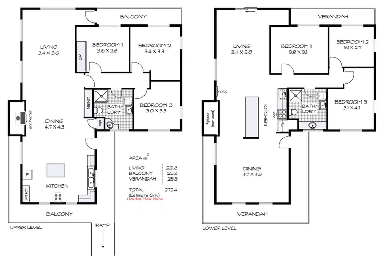 Floorplan of Homely house listing, 7 & 7A Antrim Street, Mccracken SA 5211