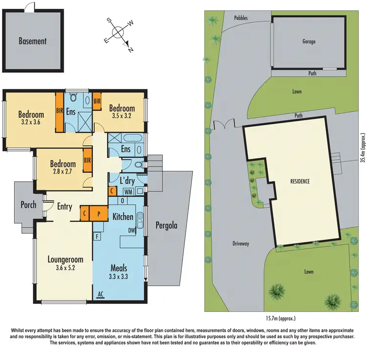 Floorplan of Homely house listing, 164 James Cook Drive, Endeavour Hills VIC 3802