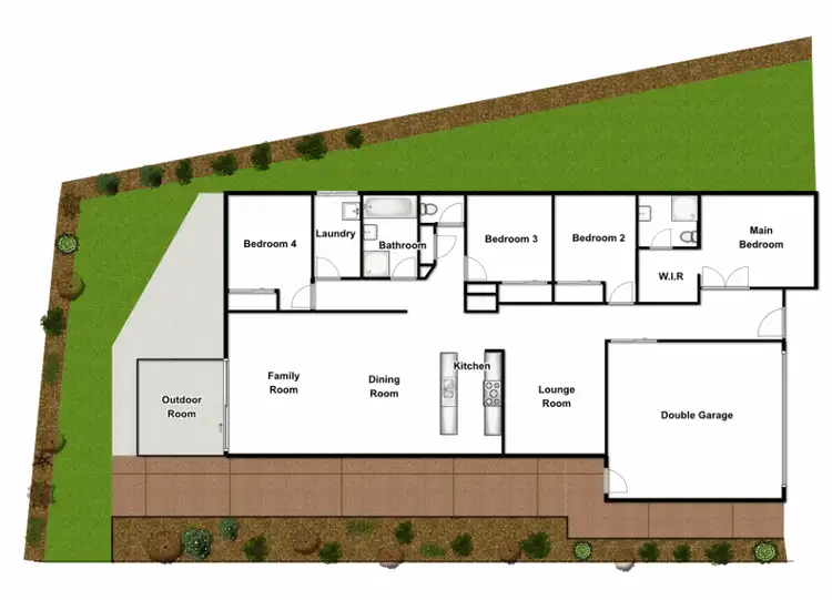 Floorplan of Homely house listing, 28 Waratah Way, Goonellabah NSW 2480