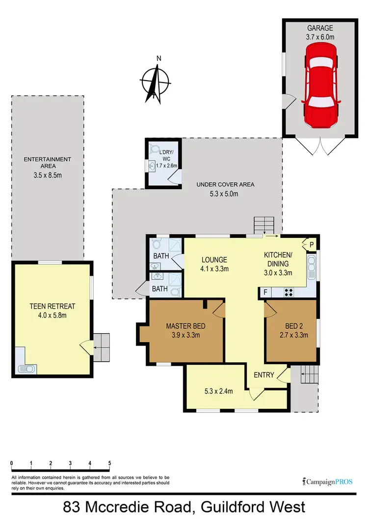 Floorplan of Homely house listing, 83 McCredie Road, Guildford NSW 2161