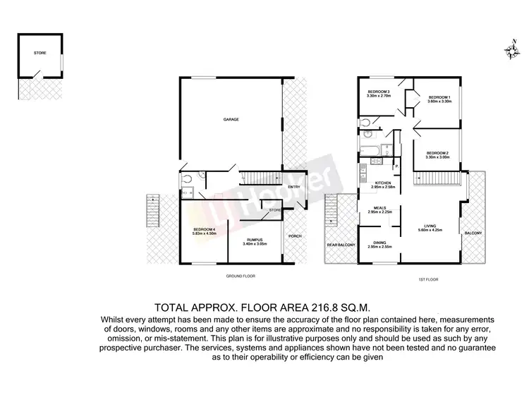 Floorplan of Homely house listing, 35 Akama Road, Durack QLD 4077