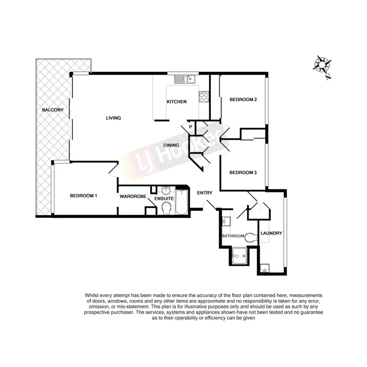 Floorplan of Homely apartment listing, 49/69 Leichhardt Street, Spring Hill QLD 4000