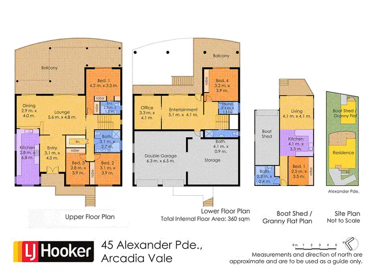 Floorplan of Homely house listing, 45 Alexander Parade, Arcadia Vale NSW 2283