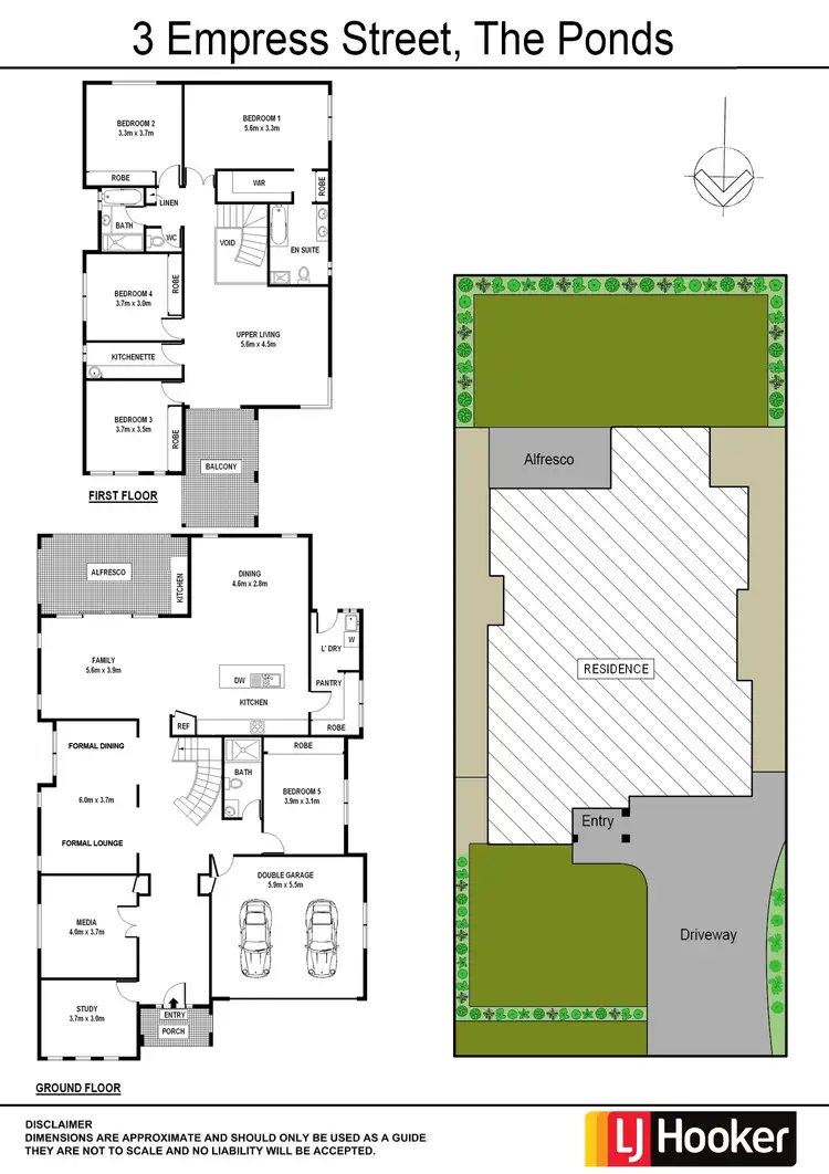 Floorplan of Homely house listing, 3 Empress Street, Quakers Hill NSW 2769