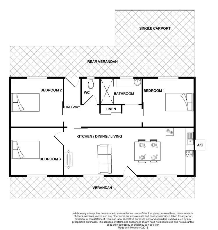 Floorplan of Homely house listing, 17 Kurilla Street, Port Clinton SA 5570