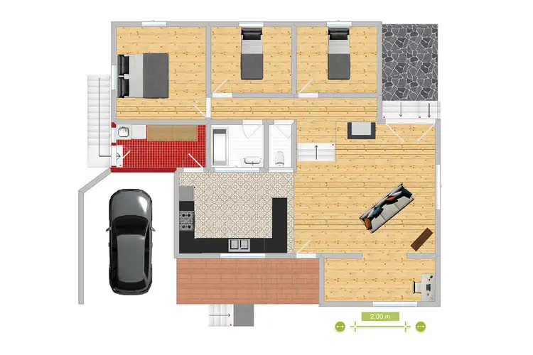 Floorplan of Homely house listing, 93 Argyll Street, Coffs Harbour NSW 2450