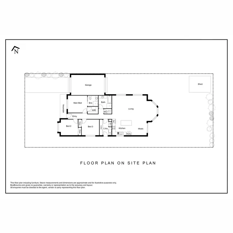 Floorplan of Homely house listing, 6 Sumner Crescent, Point Cook VIC 3030