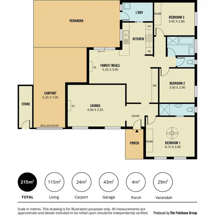 Floorplan of Homely house listing, 56 Jaycee Street, Modbury North SA 5092