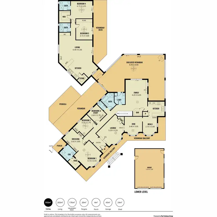 Floorplan of Homely house listing, 4 Kara Crescent, Gulfview Heights SA 5096
