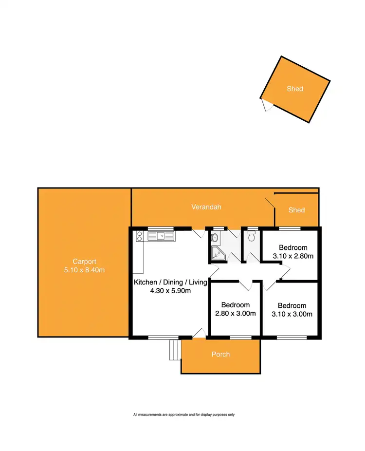 Floorplan of Homely house listing, 15 Hillview Road, Victor Harbor SA 5211