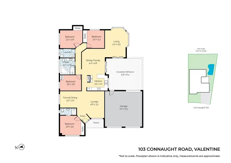 Floorplan of Homely house listing, 103 Connaught Road, Valentine NSW 2280