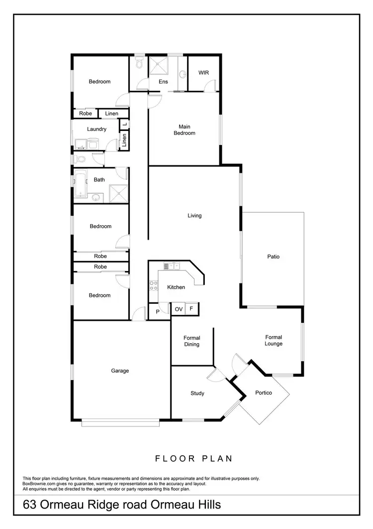 Floorplan of Homely house listing, 63 Ormeau Ridge Road, Ormeau Hills QLD 4208