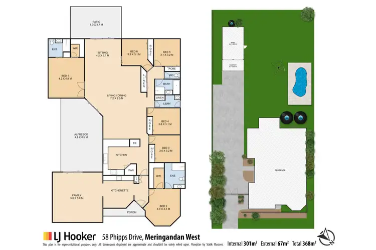 Floorplan of Homely house listing, 58 Phipps Drive, Meringandan West QLD 4352