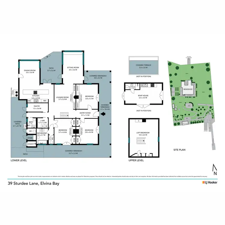 Floorplan of Homely house listing, 39 Sturdee Lane, Elvina Bay NSW 2105