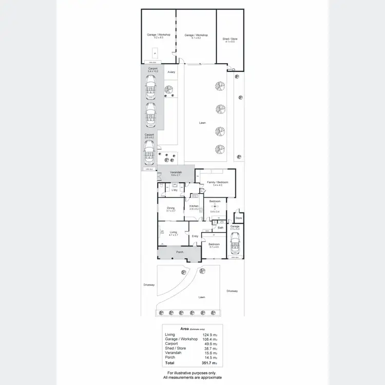 Floorplan of Homely house listing, 17 Captain Cook Avenue, Flinders Park SA 5025
