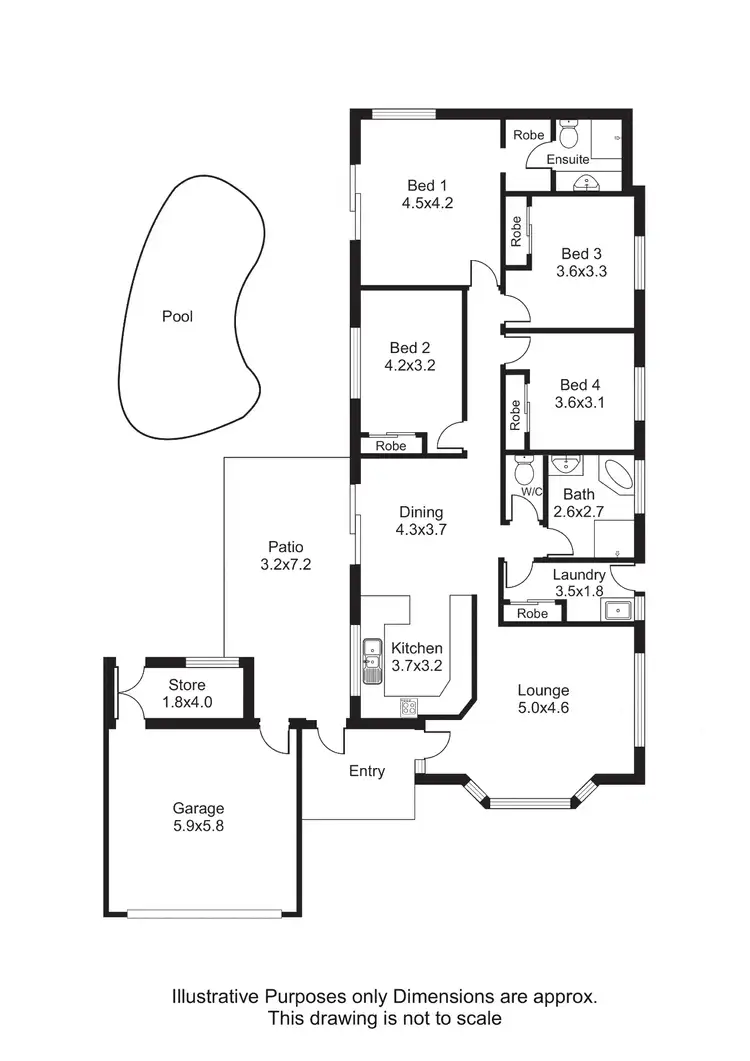 Floorplan of Homely house listing, 23 Majestic Street, Kamerunga QLD 4870