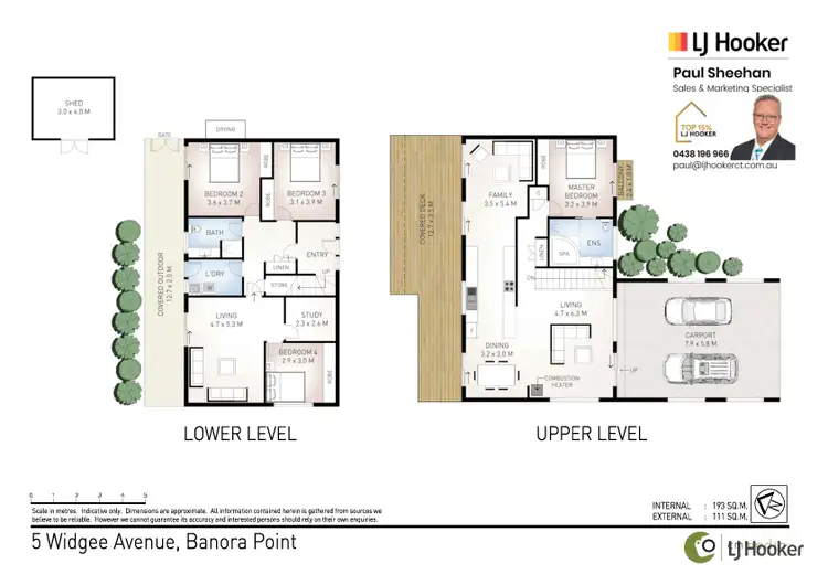Floorplan of Homely house listing, 5 Widgee Avenue, Banora Point NSW 2486