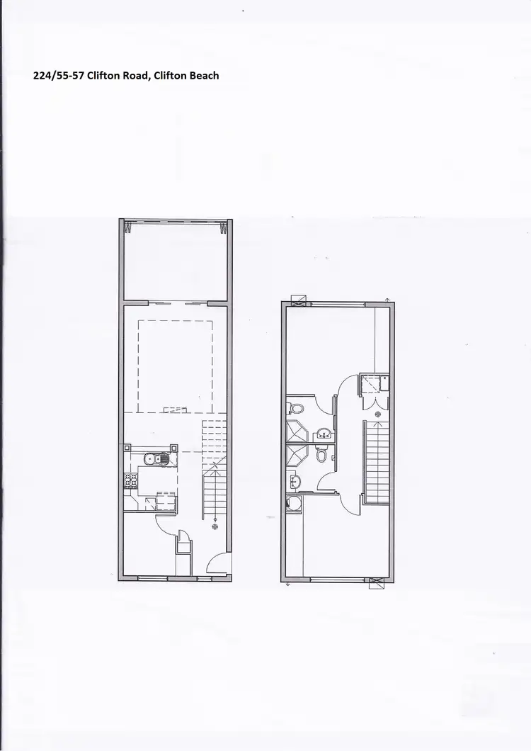 Floorplan of Homely apartment listing, 224/55-57 Clifton Road, Clifton Beach QLD 4879