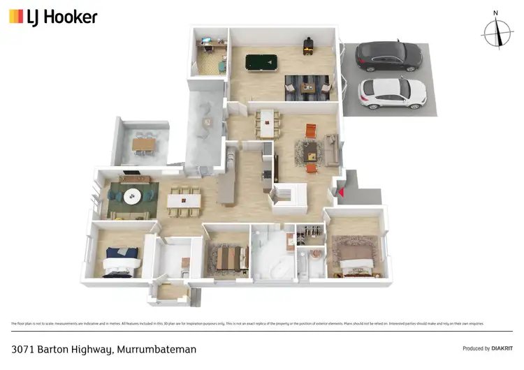 Floorplan of Homely house listing, 3071 Barton Highway, Murrumbateman NSW 2582