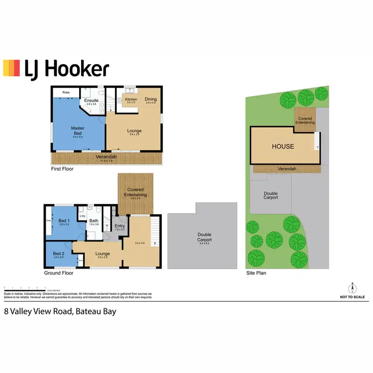 Floorplan of Homely house listing, 8 Valley View Road, Bateau Bay NSW 2261