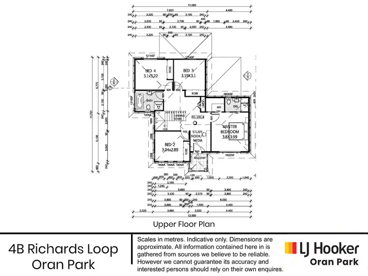 Floorplan of Homely house listing, 4B Richards Loop, Oran Park NSW 2570