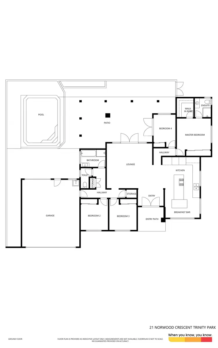 Floorplan of Homely house listing, 21 Norwood Crescent, Trinity Park QLD 4879