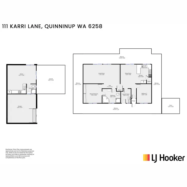 Floorplan of Homely house listing, 111 Karri Lane, Quinninup WA 6258