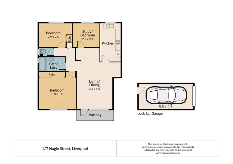 Floorplan of Homely unit listing, Address available on request