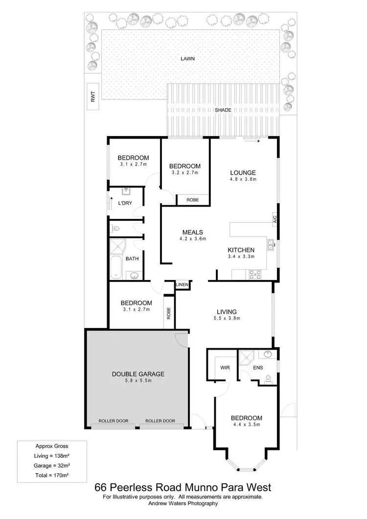 Floorplan of Homely house listing, 66 Peerless Road, Munno Para West SA 5115