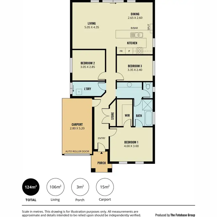 Floorplan of Homely house listing, 5 Neilson Court, Munno Para West SA 5115