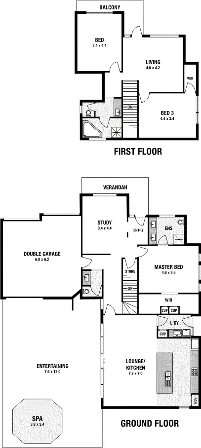 Floorplan of Homely house listing, 21 Lakefield Crescent, Mawson Lakes SA 5095